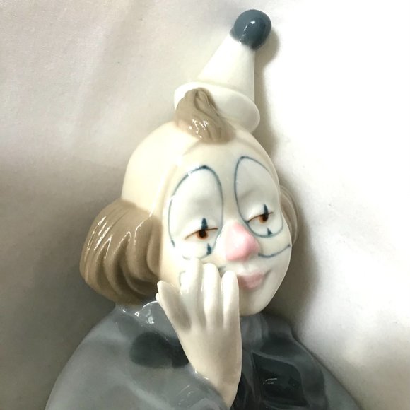 Clown Porcelain Figurine, Porcelana De Cuernavaca - Picture 5 of 5